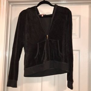 Juicy velour zip up